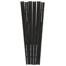 Fecho Prático Preto11cmx4mm - Brilhante Fecho Prático Preto11cmx4mm - Brilhante