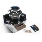 Fecho push lock 20mm cromada armario motorhome Fecho push lock 20mm cromada armario motorhome