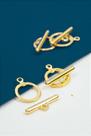Fecho T Ouro 18k - 01 Unidade