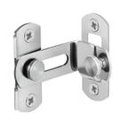 Fecho Trava Tranca Angular em L 90 Gavetas Portas Janelas Mixso Trinco