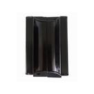 Fecho trinco central brasilia fec-1080 janela aluminio linha 25 30 42 sobrepor preto al