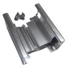 Fecho trinco central brilhante janela correr 4 ou 6 folhas