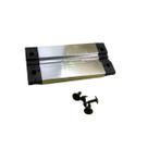 Fecho trinco central janela correr fec-1084 madeira aluminio l-16 l-25 brilhante
