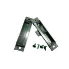 Fecho trinco central janela correr fec-1084 madeira aluminio l-16 l-25 preto