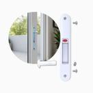 Fecho Trinco Concha Automatico FEC-637 162mm S/Chave Janela Porta Aluminio Fosco Alumifix
