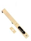 Fecho Unha De Embutir 18cm Lo Dourado 02 Pçs +parafusos Fecho Unha De Embutir 18cm Lo Dourado 02 Pçs +parafusos