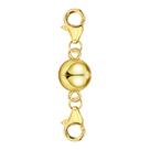 Fechos de colar ALEXCRAFT banhados a ouro 14K em prata esterlina 925