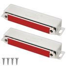 Fechos Magnéticos para Porta Jiayi 90 lb Aço Inoxidável 2 Unidades Fechos Magnéticos para Porta Jiayi 90 lb Aço Inoxidável 2 Unidades