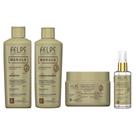 Felps Marula Shamp+Condi. 250+Masc.300+Óleo 50ml Felps Marula Shamp+Condi. 250+Masc.300+Óleo 50ml