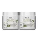Felps Quiabo XBTX Kit 2 Redutor de Volume em Massa 500g Felps Quiabo XBTX Kit 2 Redutor de Volume em Massa 500g