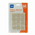 Feltro Adesivo Sintético Quadrado 12un 2,5x2,5cm Yazi 20606 Feltro Adesivo Sintético Quadrado 12un 2,5x2,5cm Yazi 20606