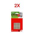 Feltro para móveis pesados quadrado g - 3m kit 2 peças Feltro para móveis pesados quadrado g - 3m kit 2 peças