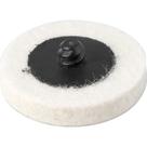 Feltro Para Polimento 2" Vonder 50 Mm Lã Para Retífica Angular Pneumática Inox Alumínio Encaixe Feltro Para Polimento 2" Vonder 50 Mm Lã Para Retífica Angular Pneumática Inox Alumínio Encaixe