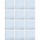 Feltro Sintético para Móveis Leves 3M Brasil HB004262596 Scotch Quadrado Médio 2,5cm Branco