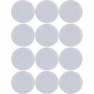 Feltro Sintético para Móveis Leves Scotch Redondo Branco Pequeno 12 Unidades - HB004262646 - 3M Feltro Sintético para Móveis Leves Scotch Redondo Branco Pequeno 12 Unidades - HB004262646 - 3M