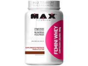 Femini Whey Max Titanium Morango 900g - 27g Proteína p/ Mulher c/ Colágeno e Vitaminas Femini Whey Max Titanium Morango 900g - 27g Proteína p/ Mulher c/ Colágeno e Vitaminas