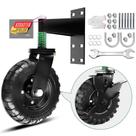 Fence Gate Wheel Uscaster de 8 polegadas com freio para portão de tubo de metal