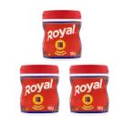 Fermento Quimico Pó Royal Frasco 100g Kit Pack 03 Frascos