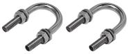 Ferragem Proa Ou Popa U-Boat Inox 3/8 Pol Barco Lancha Kit 2