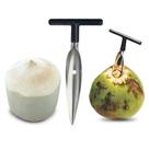 Ferramenta de abertura de coco Qofina Convenient Stainless Steel Ferramenta de abertura de coco Qofina Convenient Stainless Steel