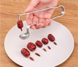 Ferramenta de cozinha Cherry Stone Remover WOIWO em aço inoxidável 76g