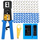 Ferramenta de crimpagem Gaobige para Cat6 Cat5e Cat5 com conectores Ferramenta de crimpagem Gaobige para Cat6 Cat5e Cat5 com conectores