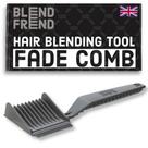 Ferramenta de degradê capilar Blend Frend para canhotos, 3 mm Ferramenta de degradê capilar Blend Frend para canhotos, 3 mm