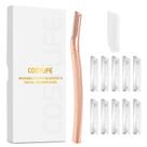 Ferramenta de dermaplanagem Eyebrow Razor COSYLIFE com 10 recargas de lâminas