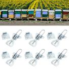 Ferramenta de fixação de colmeia Haofy Beekeeping Box Buckle 10Set