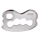 Ferramenta de massagem por raspagem Gua Sha STICKON em aço inoxidável
