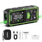 Ferramenta de medição a laser Huepar Dual Laser 393 pés com display LCD