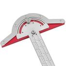 Ferramenta de medição de borda de régua de ângulo ajustável 38,1 cm para carpintaria