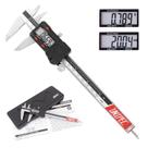Ferramenta de medição digital UNIPEC Caliper Tela LCD de 150 mm/6 polegadas