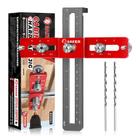 Ferramenta de modelo ajustável de hardware de gabinete Doweling Jig Saker