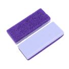 Ferramenta de pedicure esfoliante Pumice Stone Foot Care (2 unidades) roxa Ferramenta de pedicure esfoliante Pumice Stone Foot Care (2 unidades) roxa