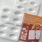 Ferramenta de prensa de bolo de carne Mold Kibbeh Rolls Meatball Maker 7 cm