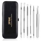 Ferramenta de remoção de cravos JPNK Comedones Extractor Acne Kit 6 unidades