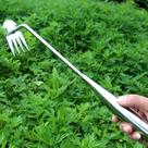 Ferramenta de remoção de ervas daninhas RHUA Urooting Weeder com alça de aço inoxidável