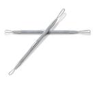Ferramenta extratora de manchas para remover cravos pretos 2 em 1 em aço inoxidável