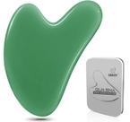 Ferramenta Facial Gua Sha GUKOY - Massageador com Pedra de Jade