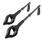 Ferramenta Grabber Reacher Pacote com 2 Versão mais recente, palito dobrável de 19/32 polegadas Ponta magnética de alta aderência, ferramenta leve de coleta de lixo Claw Reacher, para alcançar idosos, Luxet (preta)