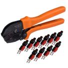 Ferramenta manual de crimpagem de catraca Dent-de-Lion para 15A 30A 45A