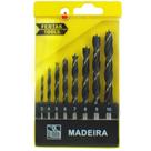 Ferramenta Manual Jogo de Brocas com 8 Peças Madeira Ferramenta Manual Jogo de Brocas com 8 Peças Madeira
