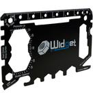 Ferramenta Multifunção W4W Widget 43 em 1, tamanho de cartão de crédito, preta Ferramenta Multifunção W4W Widget 43 em 1, tamanho de cartão de crédito, preta
