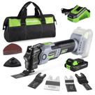 Ferramenta oscilante WORKPRO 20V sem fio sem escova com acessórios Ferramenta oscilante WORKPRO 20V sem fio sem escova com acessórios