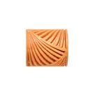 Ferramenta para Cerâmica MKM MRX-06 Mini Rolo de Madeira 2cm Zigzag
