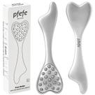 Ferramenta para cuidados com a pele em aço inoxidável Gua Sha & Face Roller