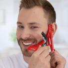 Ferramenta para Modelar Barba NEKMATE SIDECHEEK 3D Molde Guia Ferramenta para Modelar Barba NEKMATE SIDECHEEK 3D Molde Guia