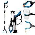 Ferramenta Pegadora LIFE WORKS Dobrável de 91 cm com Cabeça Giratória 360 Ferramenta Pegadora LIFE WORKS Dobrável de 91 cm com Cabeça Giratória 360