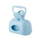 Ferramenta portátil Dog Pooper Scooper Bag Style Pet Waste Tool azul
